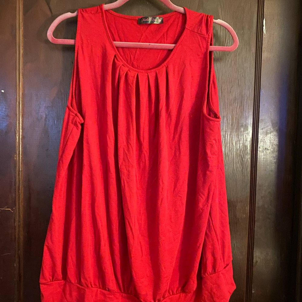 NWOT Shelia Rose 3X Sleeveless Top